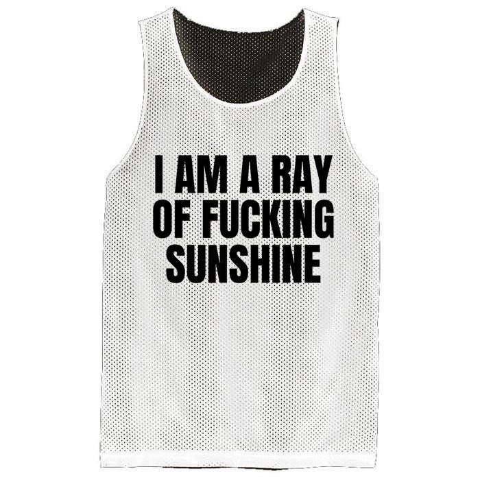 Ray Of Sunshine Mesh Reversible Basketball Jersey Tank