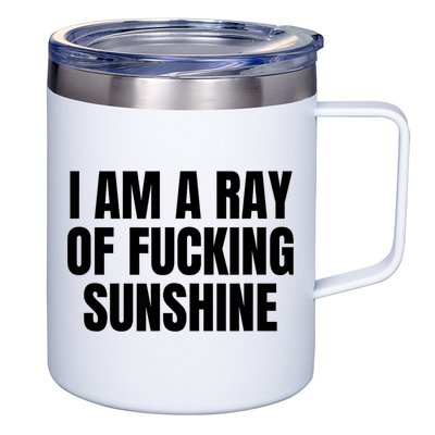 Ray Of Sunshine 12oz Stainless Steel Coffee Mug