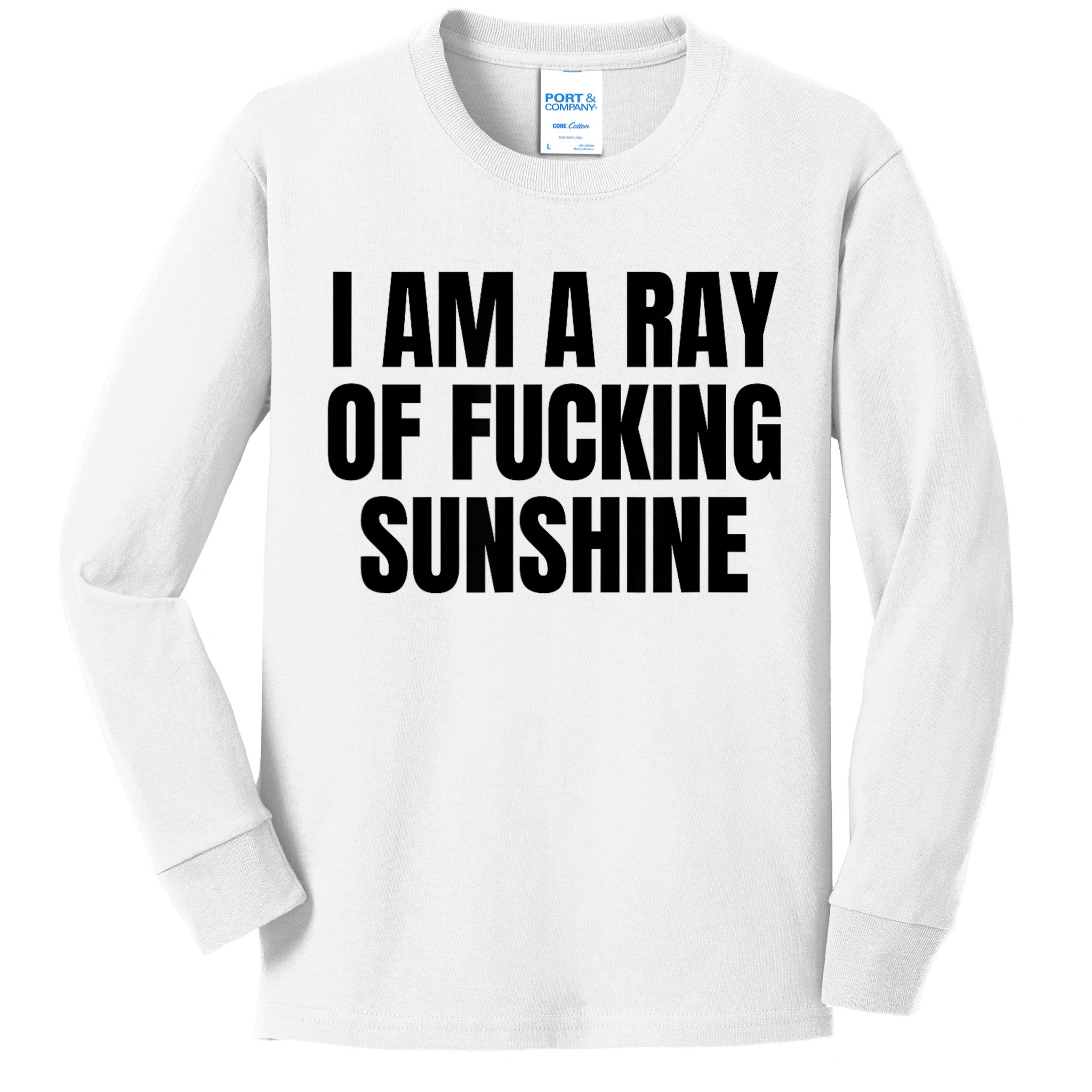 Ray Of Sunshine Kids Long Sleeve Shirt