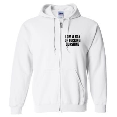 Ray Of Sunshine Full Zip Hoodie