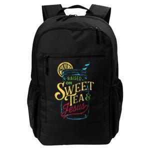 Raised On Sweet Tea & Jesus Southern Pride Iced Tea Daily Commute Backpack