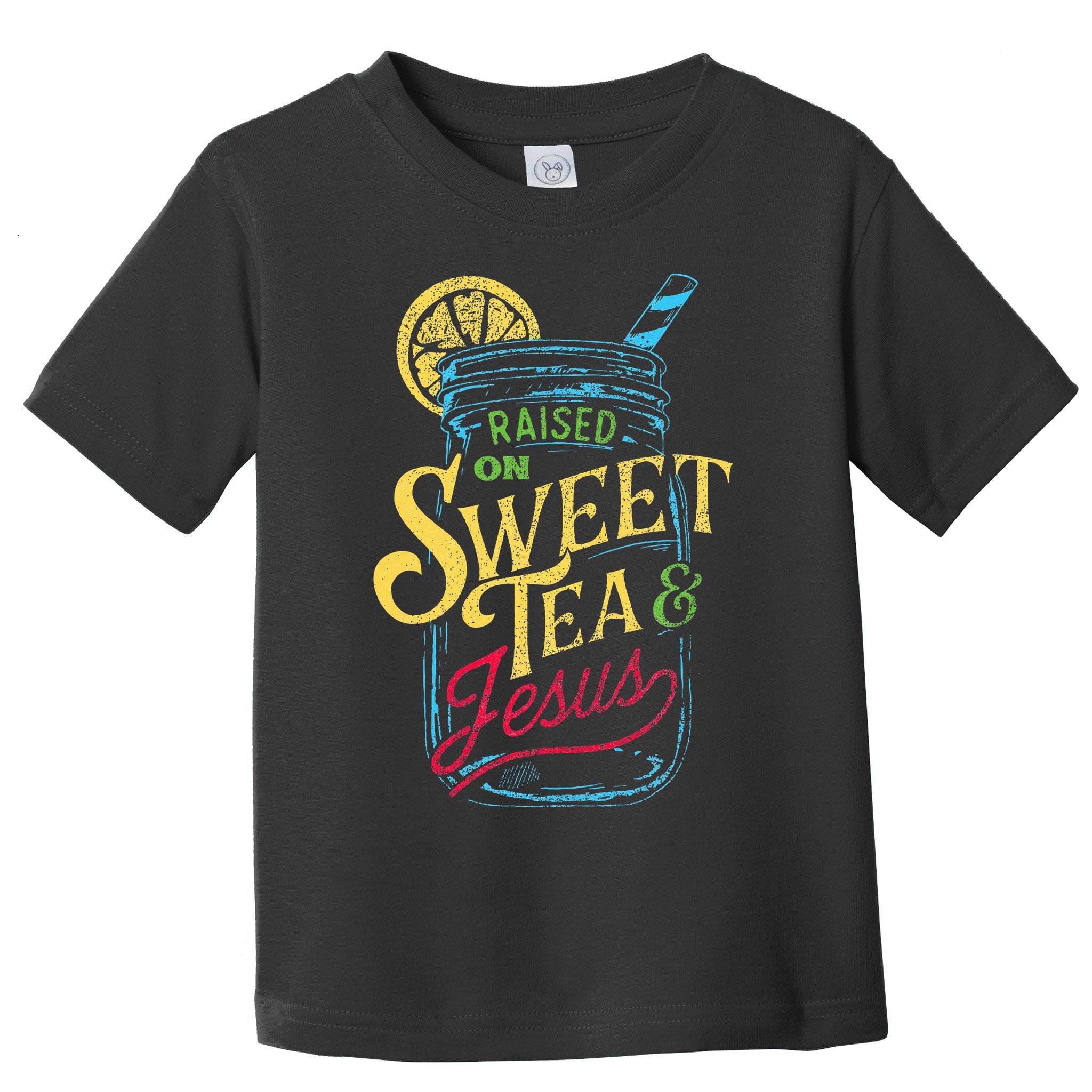 Raised On Sweet Tea & Jesus Southern Pride Iced Tea Toddler T-Shirt