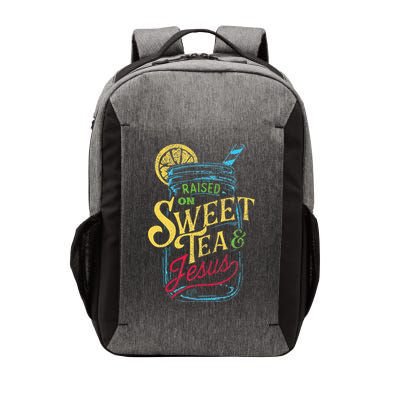 Raised On Sweet Tea & Jesus Southern Pride Iced Tea Vector Backpack