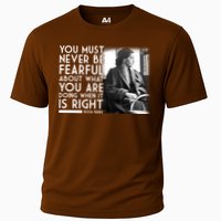 Rosa Parks Never be Fearful Black History Cooling Performance Crew T-Shirt