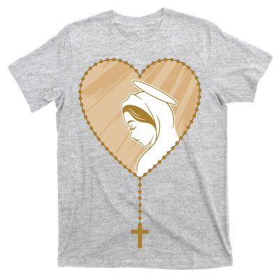 Rosary Virgin Mary T-Shirt