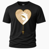 Rosary Virgin Mary Cooling Performance Crew T-Shirt