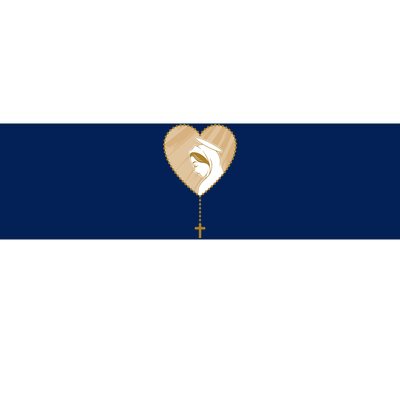 Rosary Virgin Mary Bumper Sticker