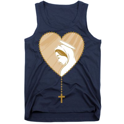 Rosary Virgin Mary Tank Top