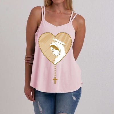 Rosary Virgin Mary Women's Strappy Tank