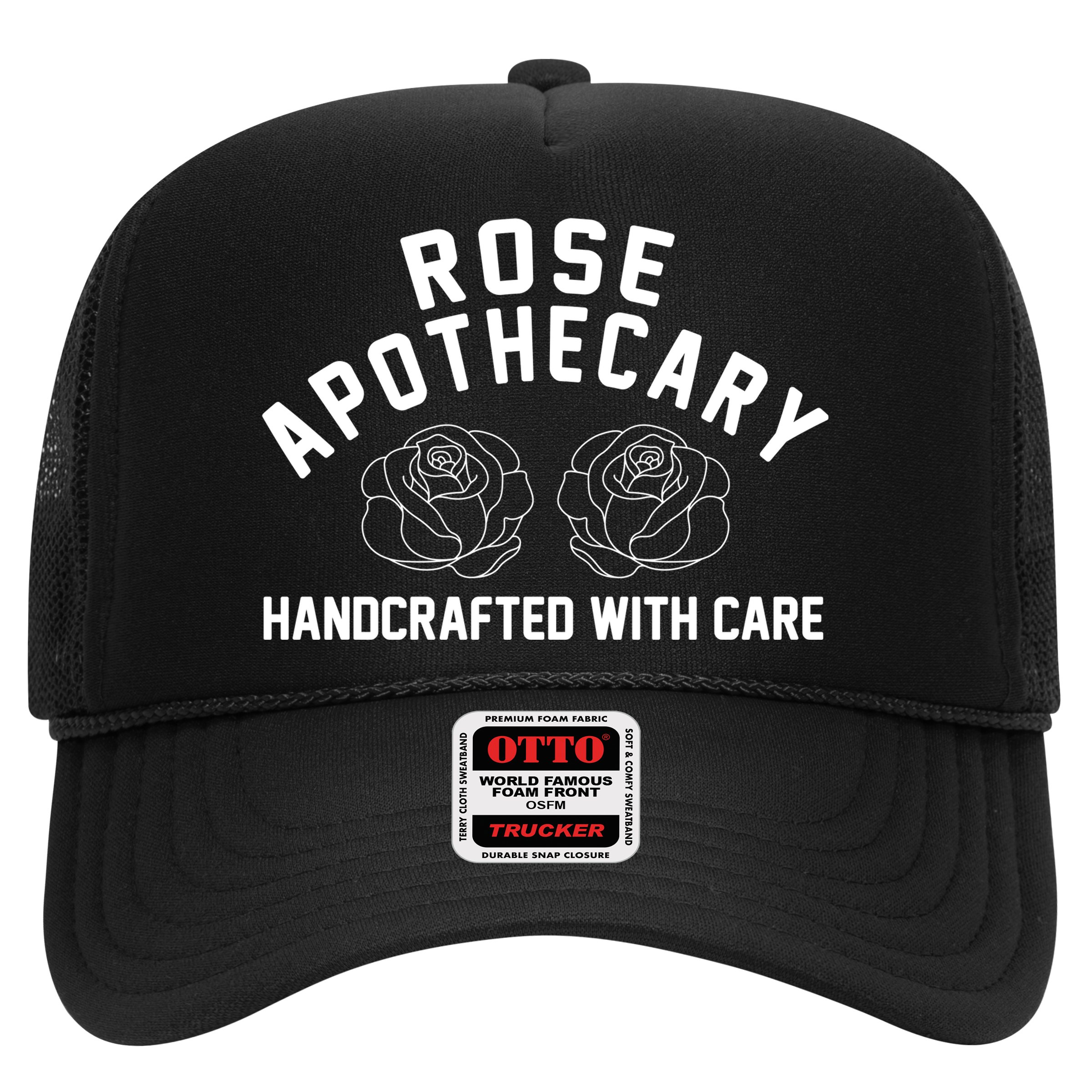 Rose Apothecary Handcrafted With Care Hat