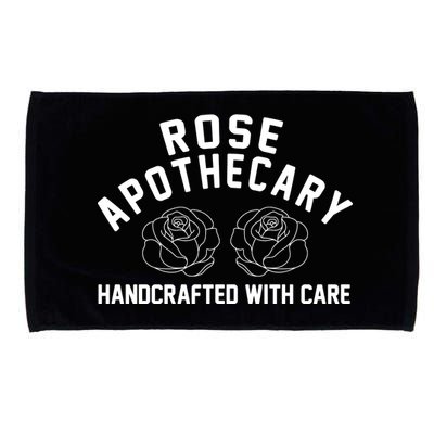 Rose Apothecary Handcrafted With Care Microfiber Hand Towel