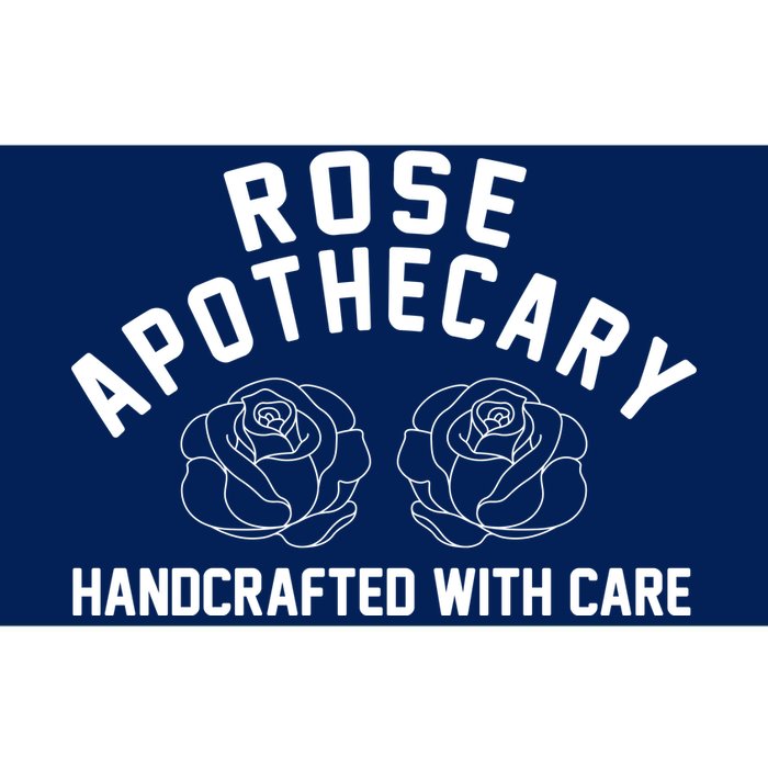 Rose Apothecary Handcrafted With Care Bumper Sticker