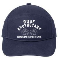 Rose Apothecary Handcrafted With Care 7-Panel Snapback Hat