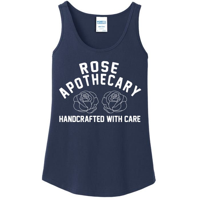 Rose Apothecary Handcrafted With Care Ladies Essential Tank