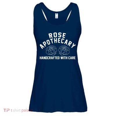 Rose Apothecary Handcrafted With Care Ladies Essential Flowy Tank