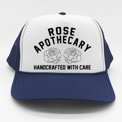 Rose Apothecary Handcrafted With Care Trucker Hat