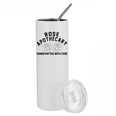 Rose Apothecary Handcrafted With Care Stainless Steel Tumbler