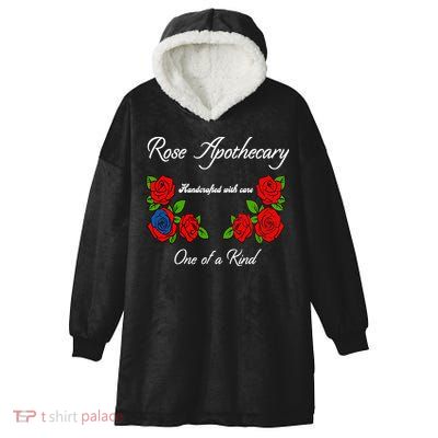 Rose Apothecary Handcrafted With Care One Of A Kind Hooded Wearable Blanket