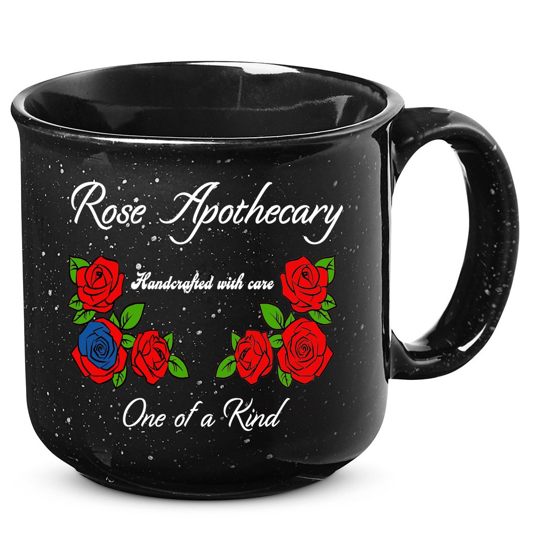 Rose Apothecary Handcrafted With Care One Of A Kind 15oz Campfire Ceramic Mug