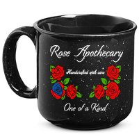 Rose Apothecary Handcrafted With Care One Of A Kind 15oz Campfire Ceramic Mug