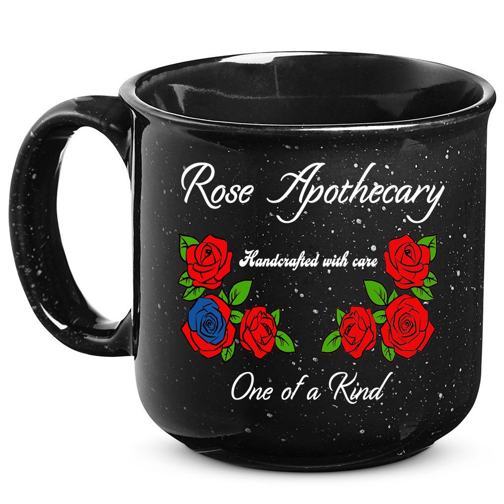 Rose Apothecary Handcrafted With Care One Of A Kind 15oz Campfire Ceramic Mug