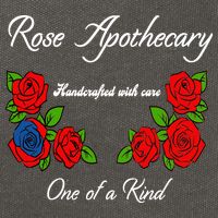 Rose Apothecary Handcrafted With Care One Of A Kind Cotton Canvas Backpack