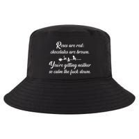Rose Are Red Chocolates Are Brown Cool Comfort Performance Bucket Hat