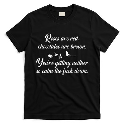 Rose Are Red Chocolates Are Brown T-Shirt