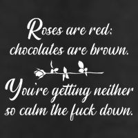 Rose Are Red Chocolates Are Brown Tumbler