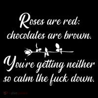 Rose Are Red Chocolates Are Brown Cooling Performance Long Sleeve Crew