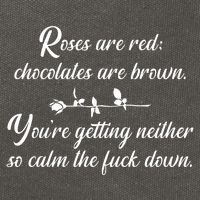 Rose Are Red Chocolates Are Brown Cotton Canvas Backpack