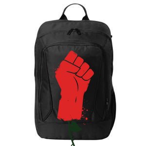 Rose Fist Women's Rights City Backpack