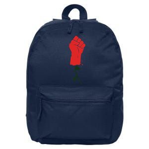 Rose Fist Women's Rights 16 in Basic Backpack