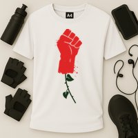 Rose Fist Women's Rights Performance Shirt