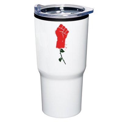 Rose Fist Women's Rights Tumbler
