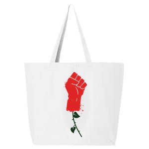 Rose Fist Women's Rights 25L Jumbo Tote