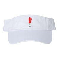 Rose Fist Women's Rights Valucap Bio-Washed Visor