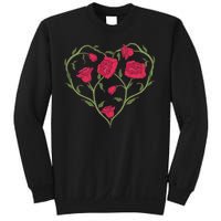 Rose Heart Sweatshirt