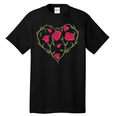 Rose Heart Tall T-Shirt