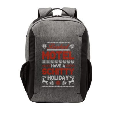 Rosebud Motel Have A Schitty Holiday Ugly Christmas Sweater Vector Backpack