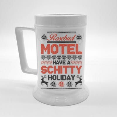 Rosebud Motel Have A Schitty Holiday Ugly Christmas Sweater Beer Stein