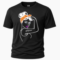 Rosie The Riveter Girl Power  Cooling Performance Crew T-Shirt