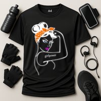 Rosie The Riveter Girl Power  Cooling Performance Crew T-Shirt