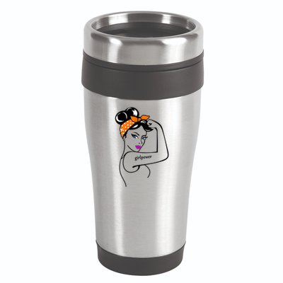 Rosie The Riveter Girl Power  16oz Travel Tumbler