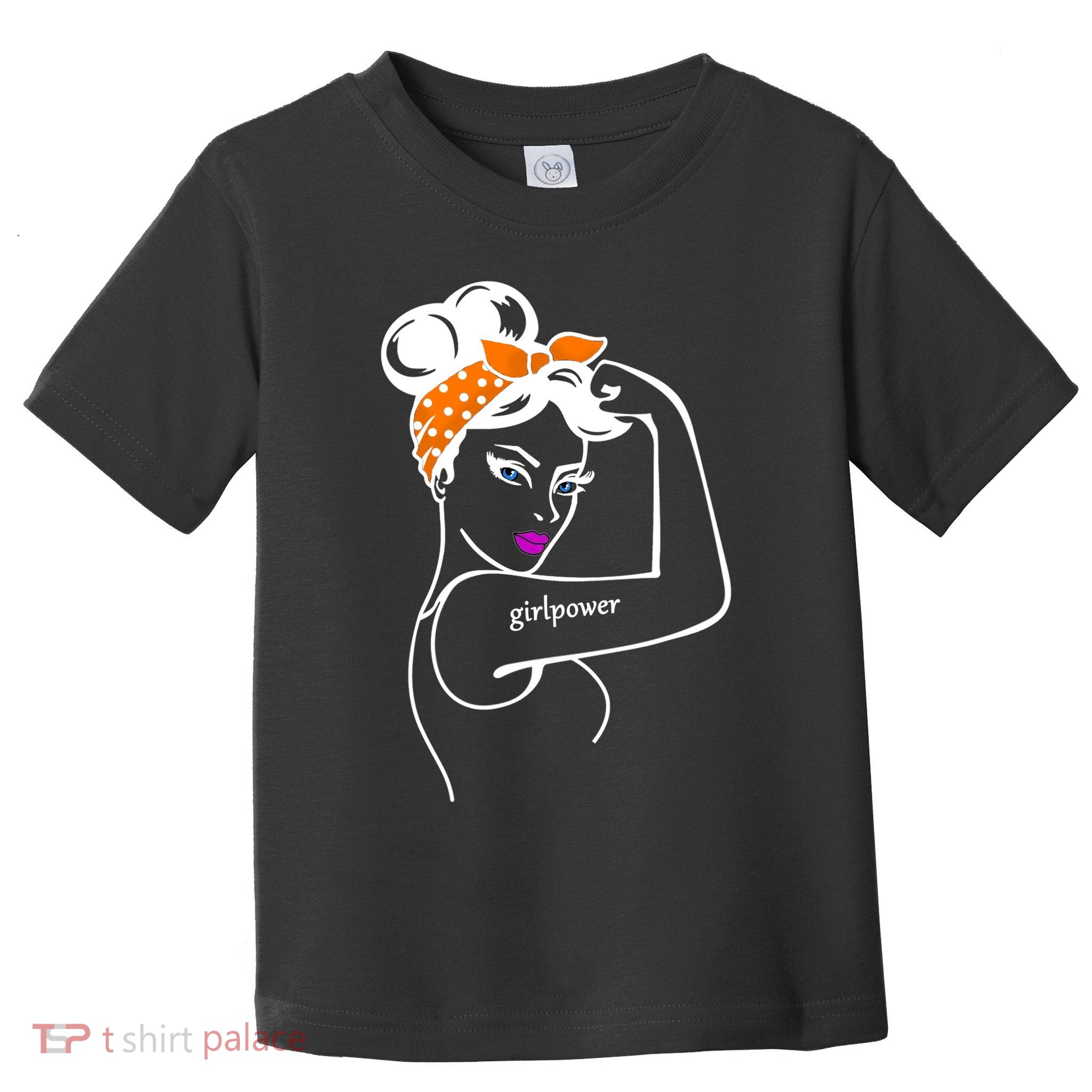 Rosie The Riveter Girl Power  Toddler T-Shirt