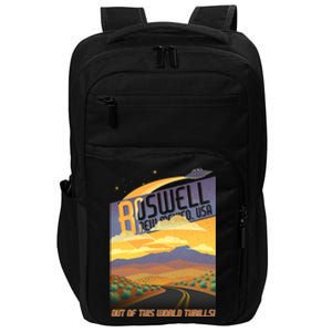 Roswell New Mexico Travel Poster Impact Tech Backpack