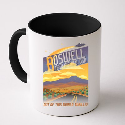 Roswell New Mexico Travel Poster Mug