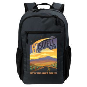 Roswell New Mexico Travel Poster Daily Commute Backpack