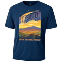 Roswell New Mexico Travel Poster Performance Shirt