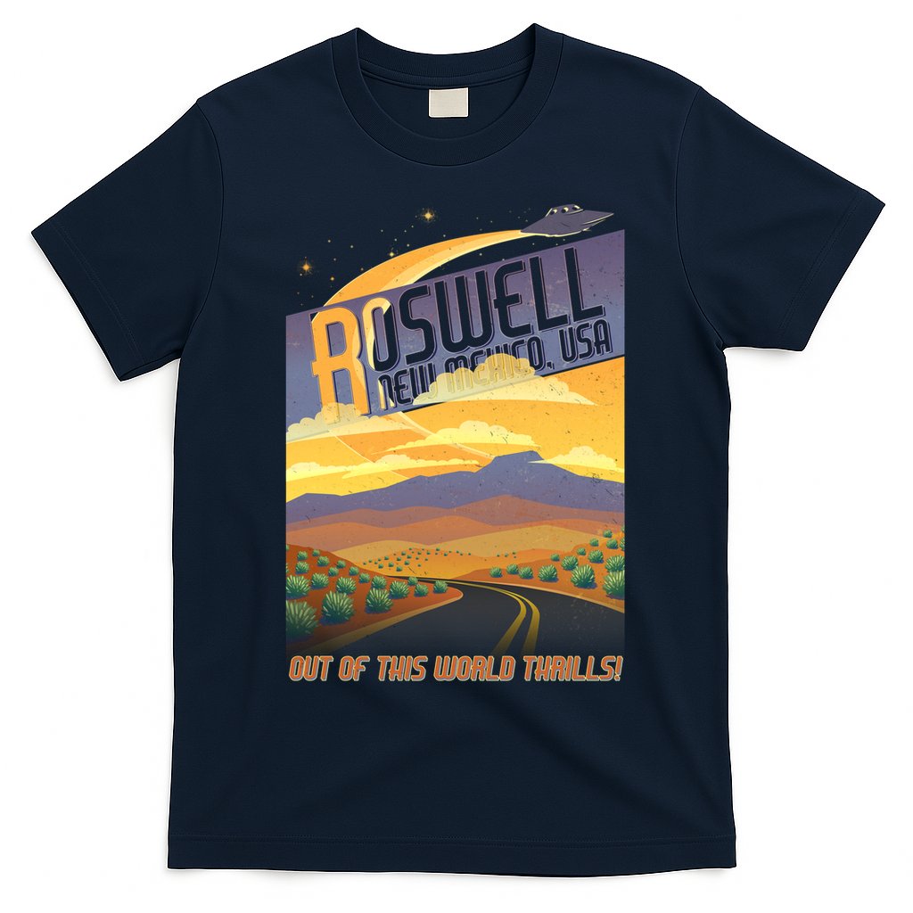 Roswell New Mexico Travel Poster T-Shirt